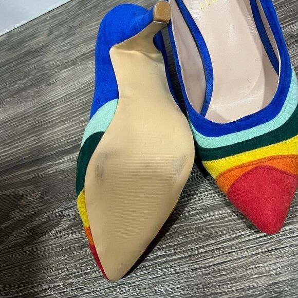 Lehoor Rainbow Heels - Picture 4 of 4